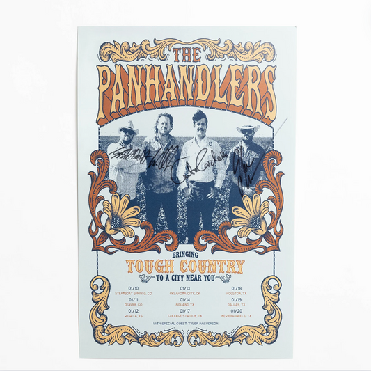 Signed 2024 Tour Poster